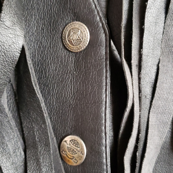 Vintage Neutral Zone Leather Fringe Vest - Picture 4 of 7